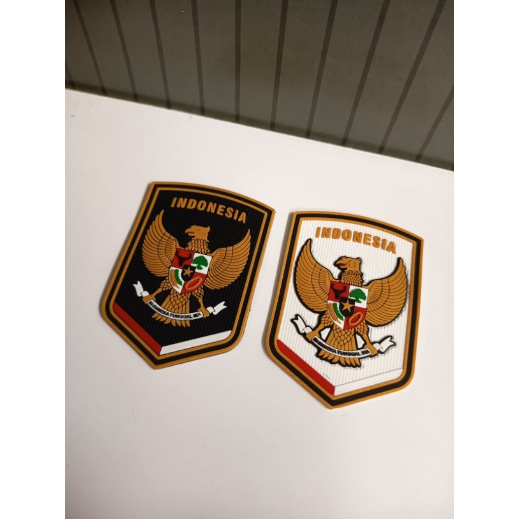 patch rubber logo garuda jersey timnas 2026/2027