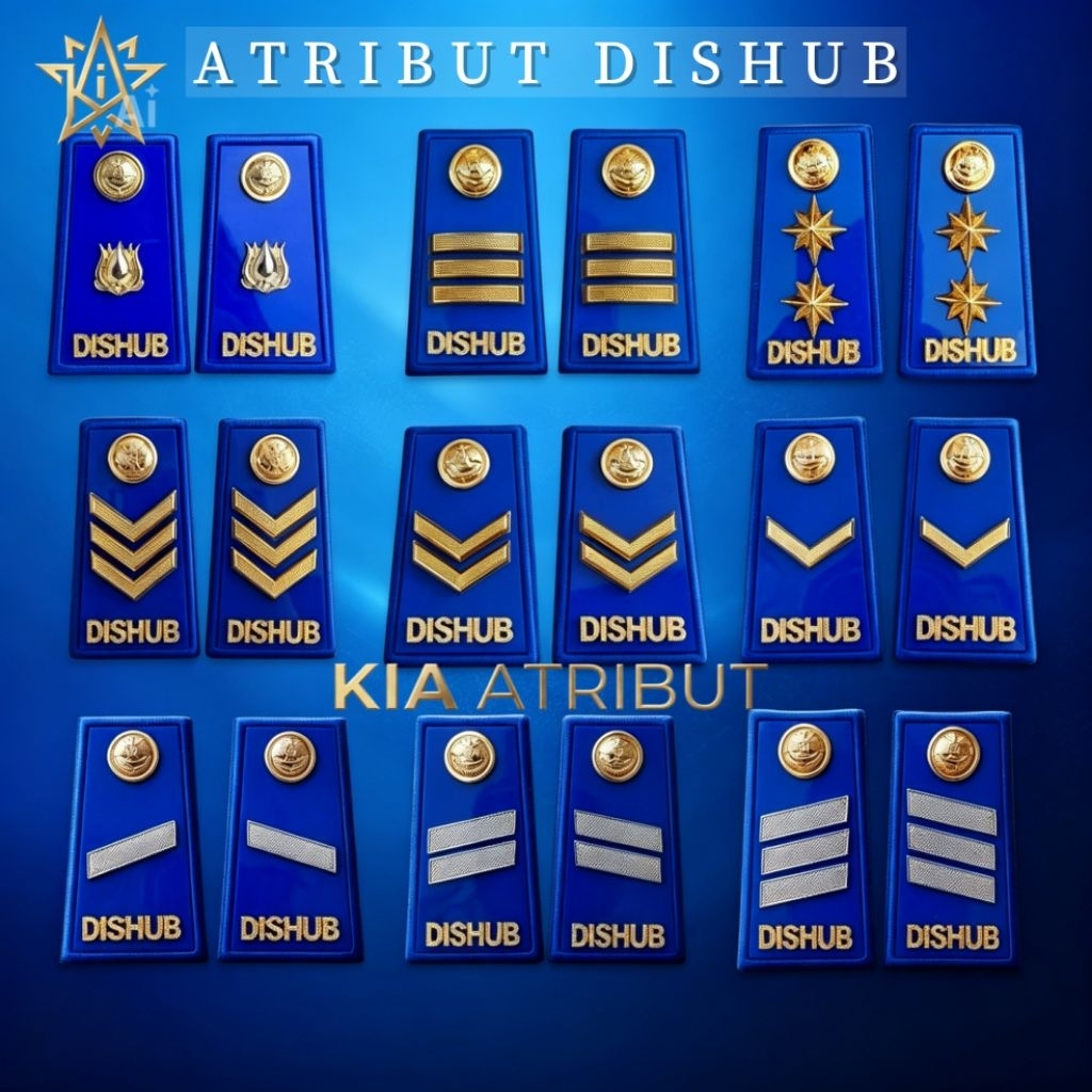 ATRIBUT DISHUB LUXURY - PANGKAT DISHUB DINAS PERHUBUNGAN TERLENGKAP