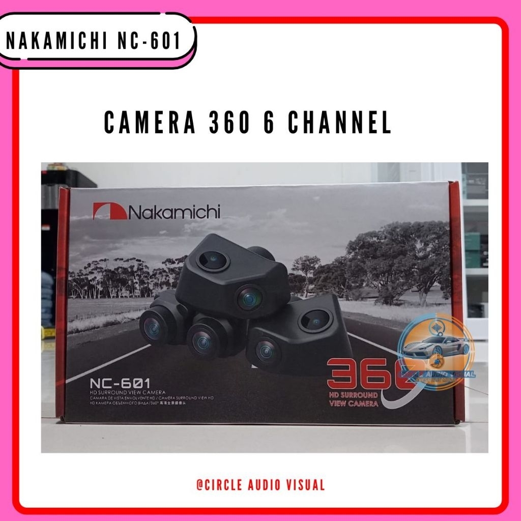 Camera 360 Nakamichi NC-601 / CAMERA 360 6 Channel