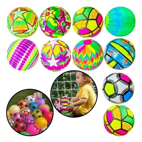 Mainan Bola Karet Karakter Bola Mainan Olahraga  [Belum Termasuk Dop/Pentil]