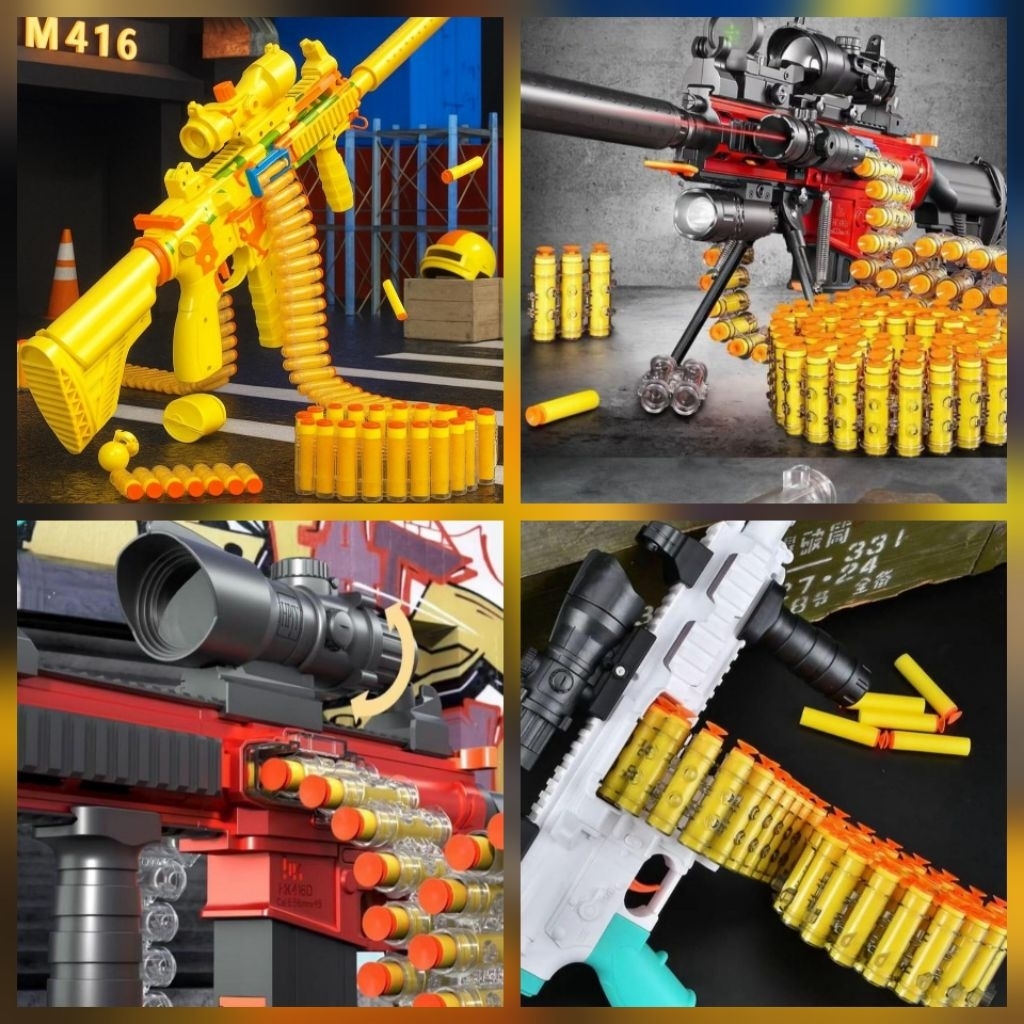 MAINAN SNIPER MURAH ANAK PISTOL MAINAN ANAK PELURU GABUS PELURU BUSA LONG SHOOT MAINAN OUTDOOR ANAK 