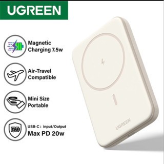UGREEN Powerbank Magnetic Magsafe Power Bank Wireless Fast Charging 20w 10000mAh untuk Iphone 12 13 