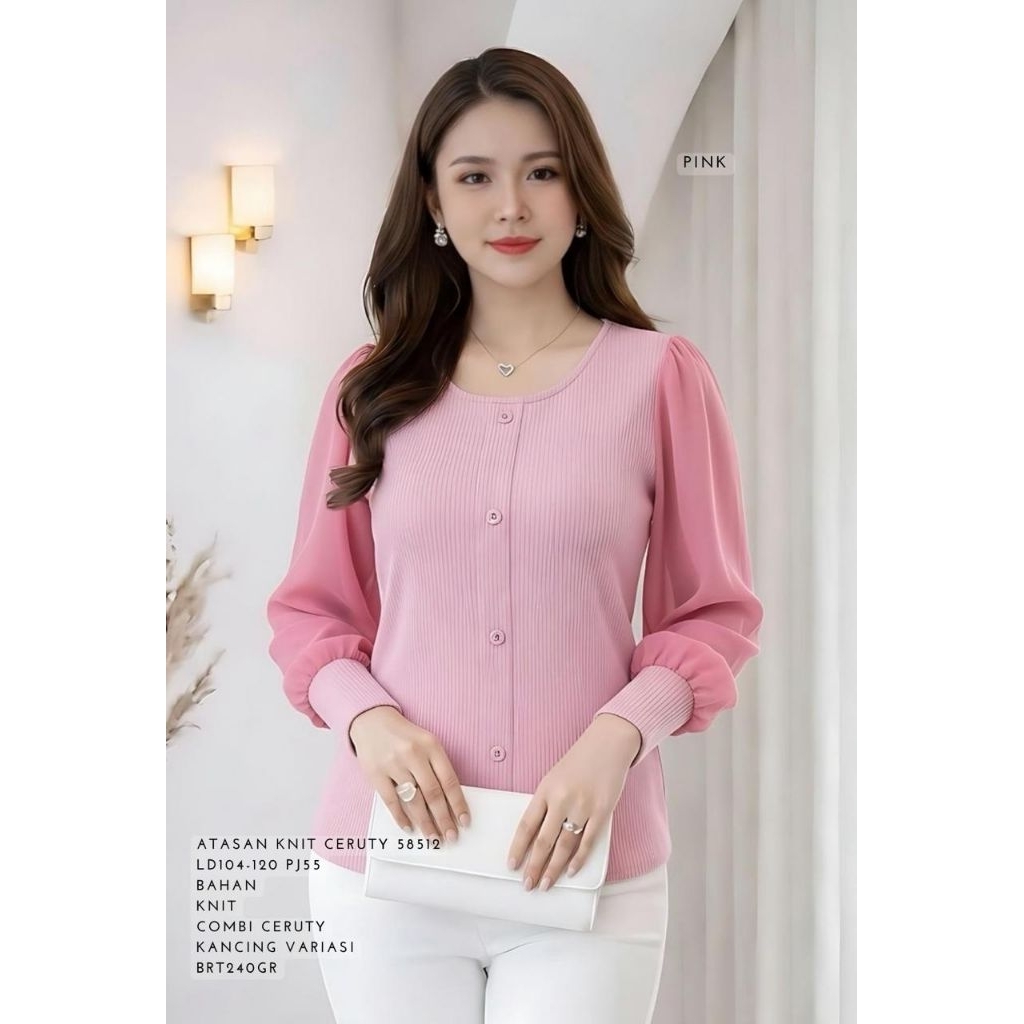 wajib tanya stock blouse katun kerah atasan kerah katun  import blouse kemeja wanita baju merah puti
