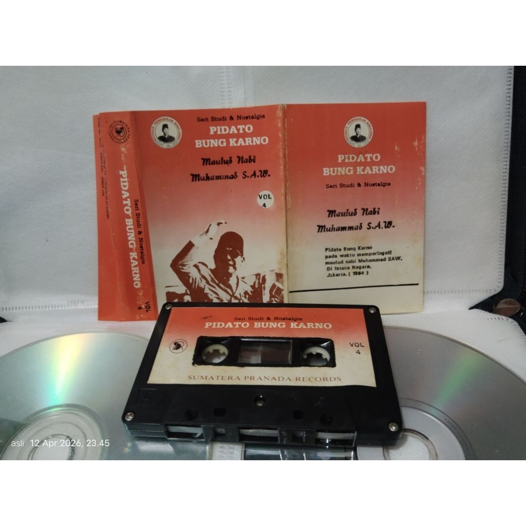 kaset pita pidato bung karno vol. 4