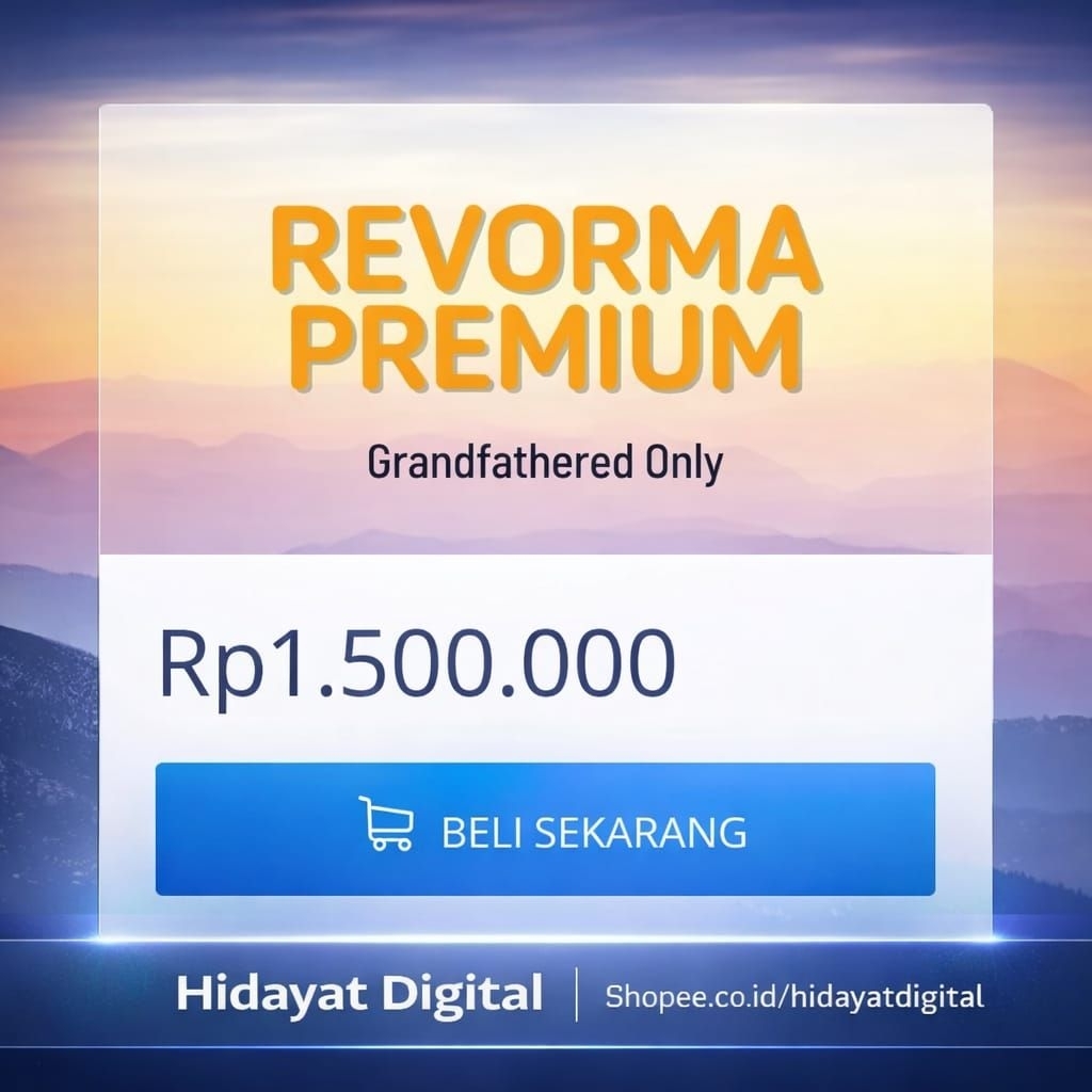 REVORMA PREMIUM ADSENSE COURSE DIGITAL MARKETING ONLINE INTERNET PELUANG USAHA TOOL BISNIS BONUS- (b