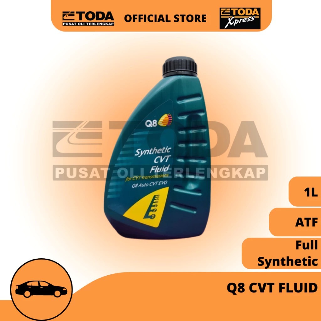 Q8 CVT Fluid 1L Oli Transmisi Matic CVT Original