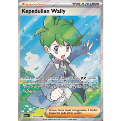 Kepedulian Wally SR (170/126) Pokemon Indonesia ~ Evolusi Mega MA1