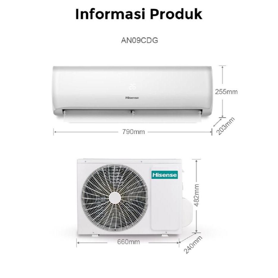 HISENSE AC 1 PK AN-09CDG