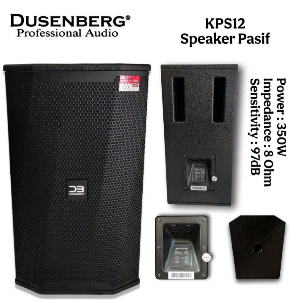 Speaker pasif DUSENBERG profesional audio 12 inch KPS-12 original
