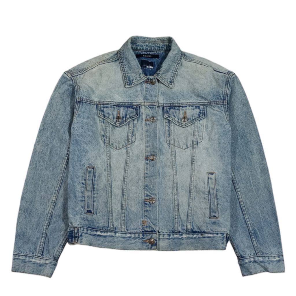JAKET JEANS KSUBI SIZE XL SECOND