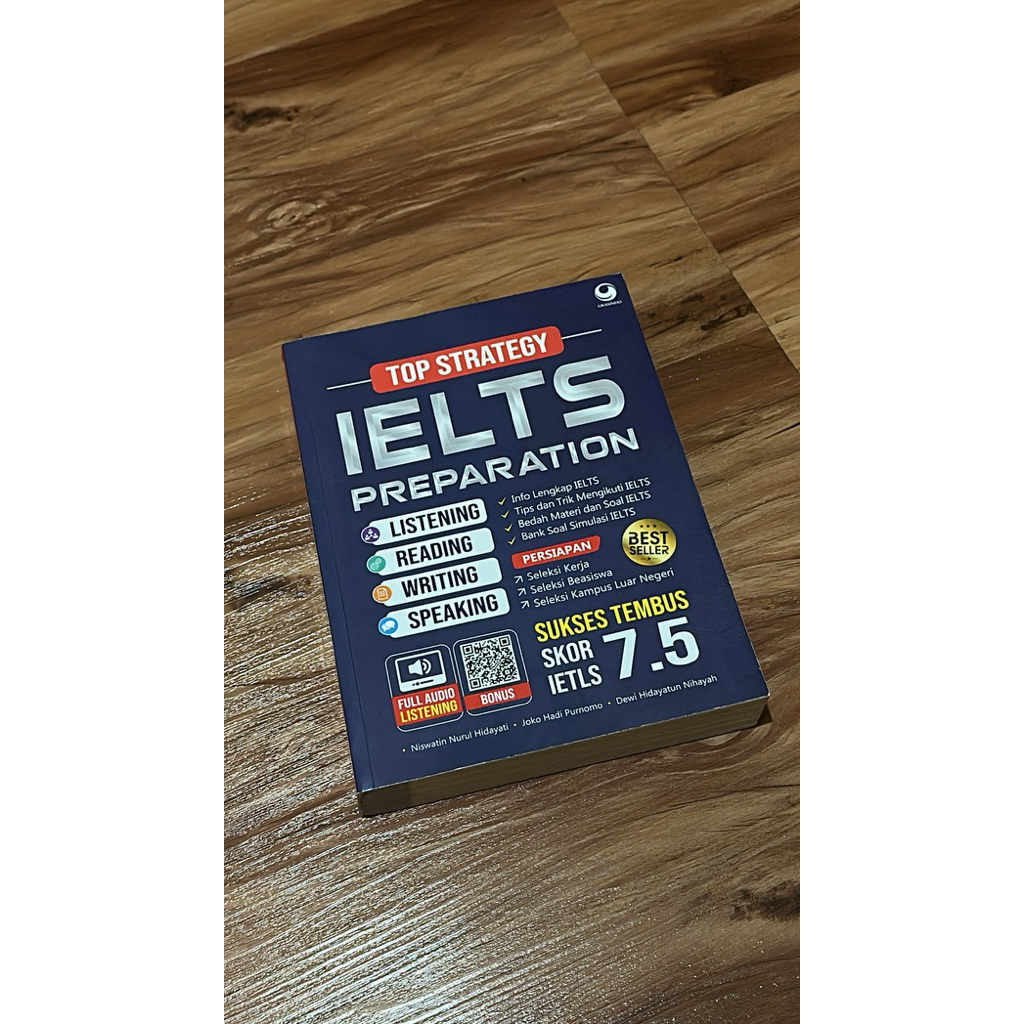 IELTS prep book buku persiapan ielts
