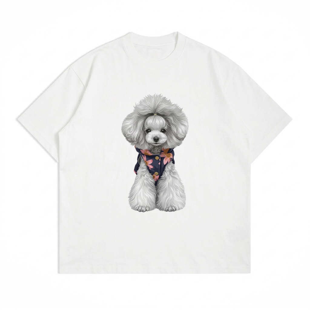 Kaos silver poodle