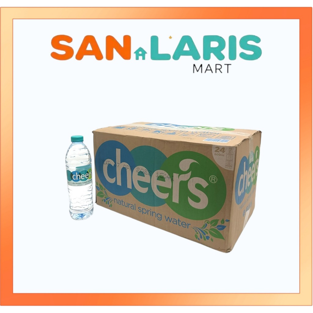 CHEERS NATURAL WATER BOTOL 600ML