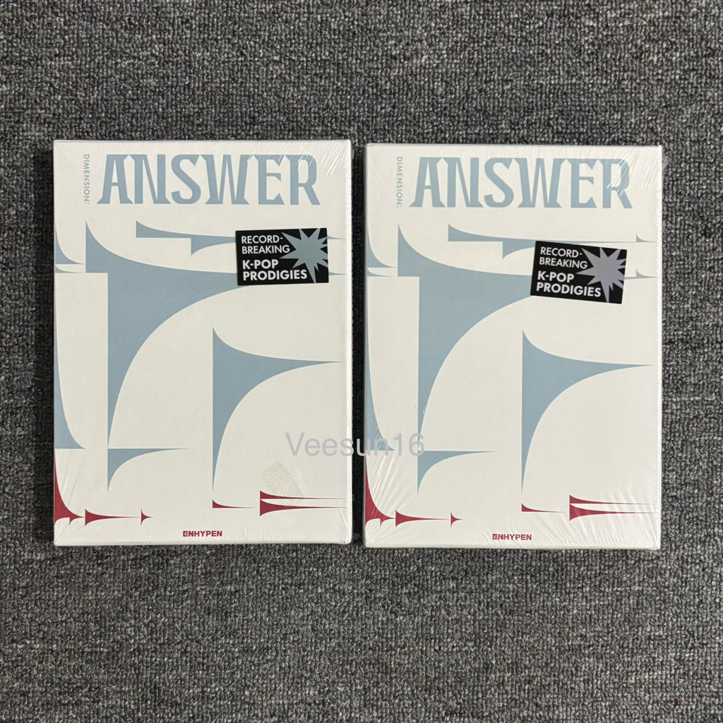 [READY STOCK SEALED] ALBUM ENHYPEN OFFICIAL DIMENSION ANSWER YET VERSION