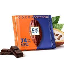 [SDW] pekanbaru/100 Gram Ritter Sport Cocoa 74% - Coklat