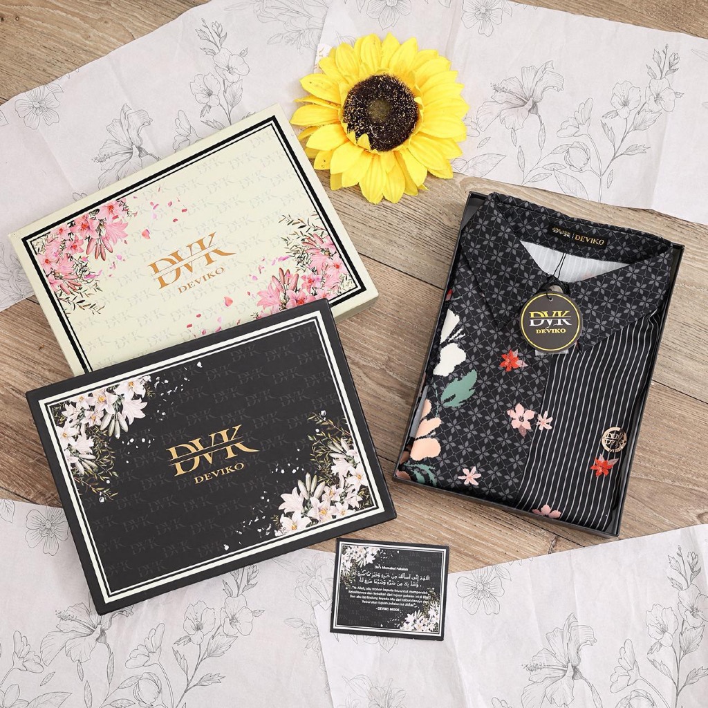 Atasan Deviko / Blouse Flower by Deviko / Hampers atasan premium / Deviko Original / Atasan Busui