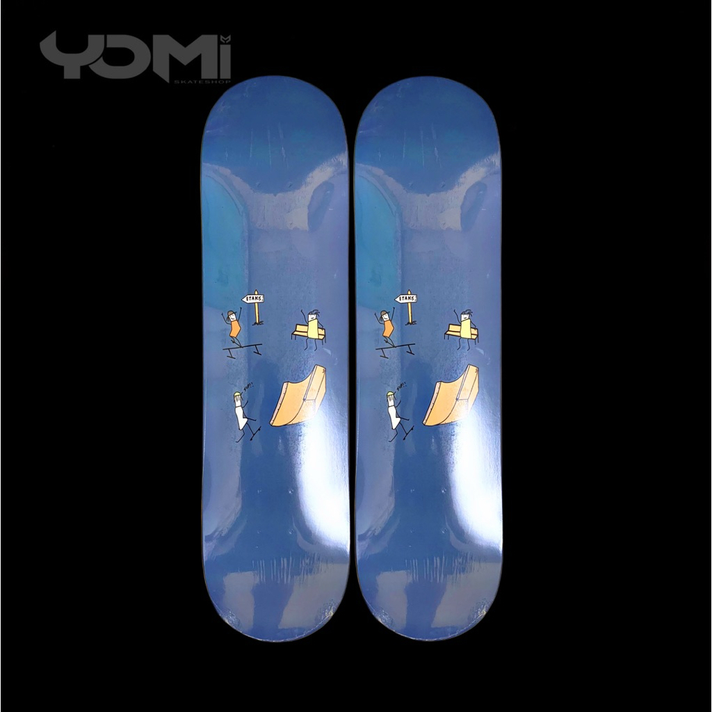 Etaks Skateboard Deck Art by Jebrax Series Ukuran 8.0 dan 8.25 | papan skateboard