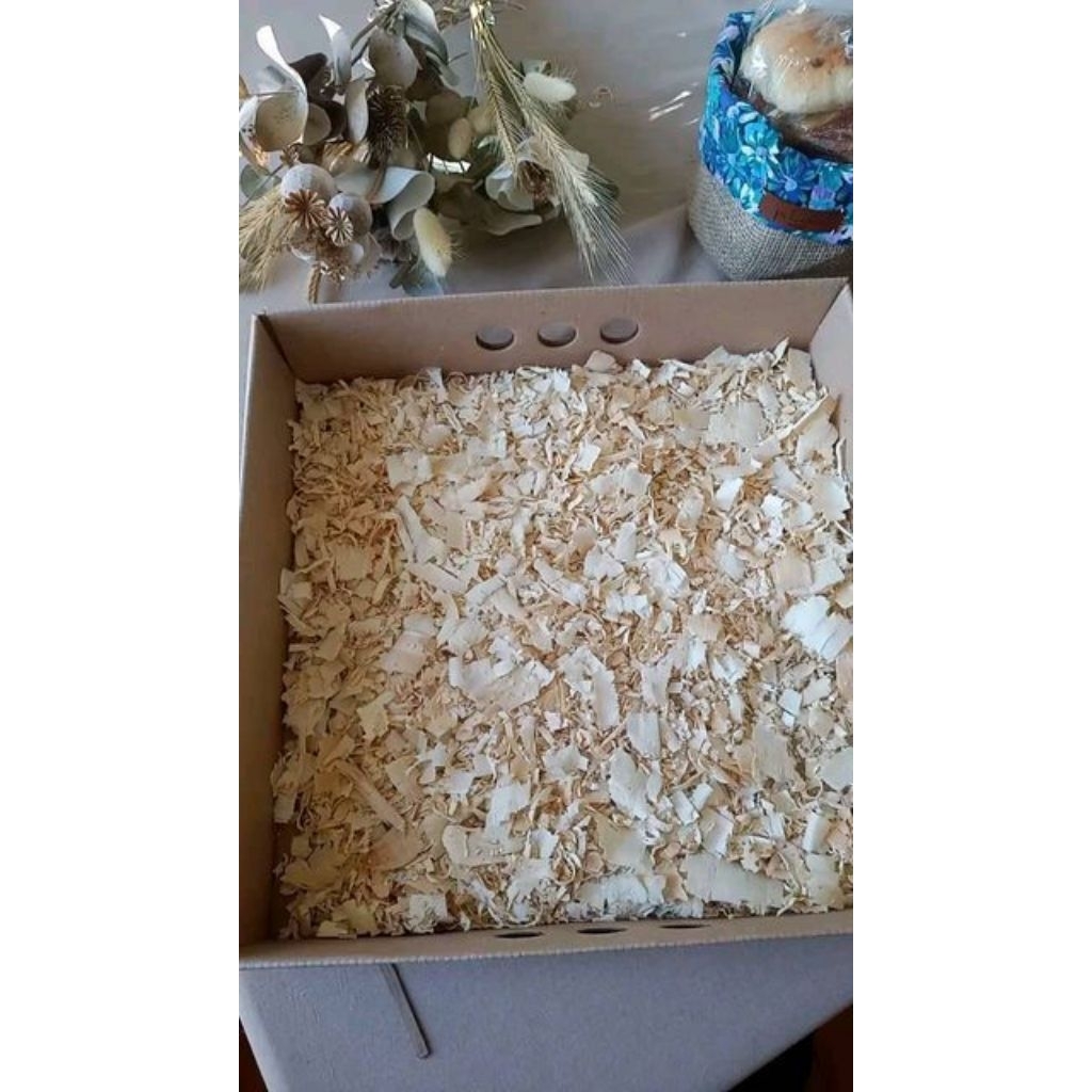 Serbuk Kayu Hamster Marmut bersih Media Tanam Bahan Briket
