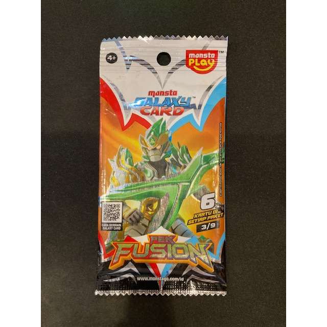 Kartu Koleksi Boboiboy Monsta Galaxy Card Pek Fusion 3/9