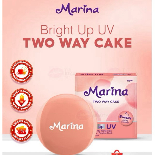 MARINA - TWO WAY CAKE BRIGHTEN UP