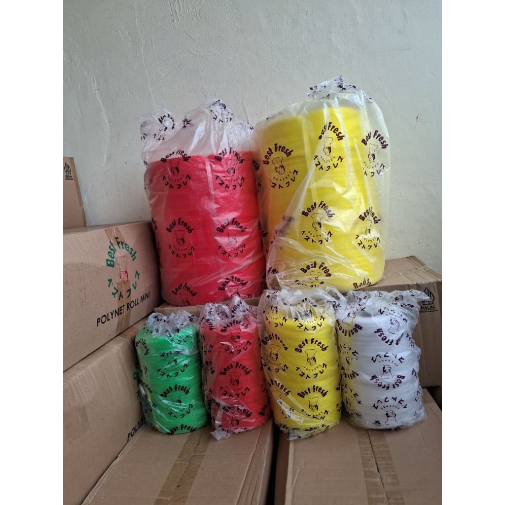 JARING BUAH POLYNET RAJUT UKUTAN -+ 1000 YARD