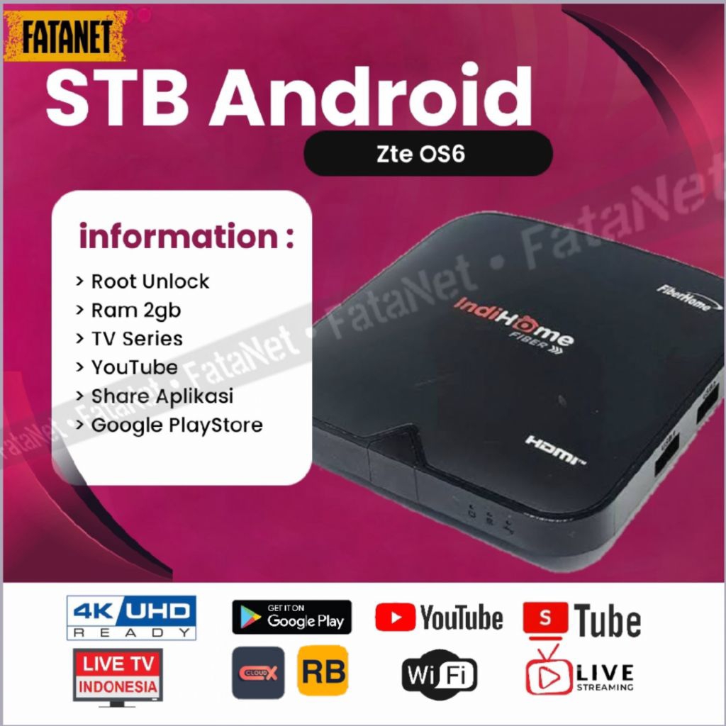 STB HG680P Android 6 RAM 2GB UNLOCK/ROOT Fullset