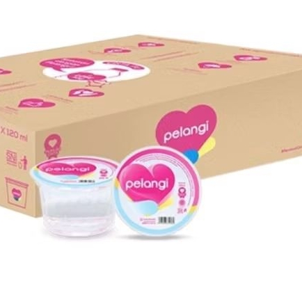Air Mineral Pelangi Cup 40 x 120 ml (1 karton)