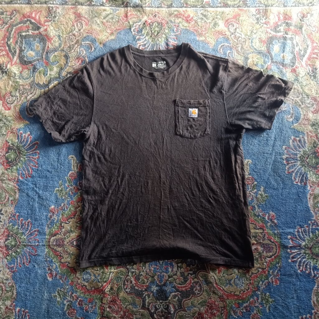 Carhartt Pocket T-Shirt kaos carhart Hitam