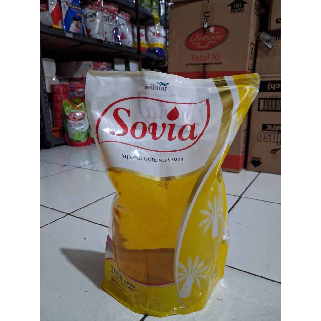 Sovia minyak goreng pouch 2 liter