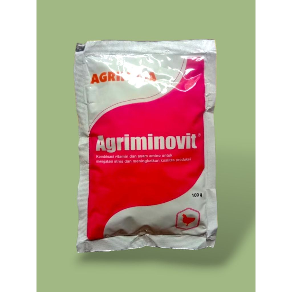 Multivitamin Plus Asam Amino untuk Ayam Broiler AGRIMINOVIT 100 gr