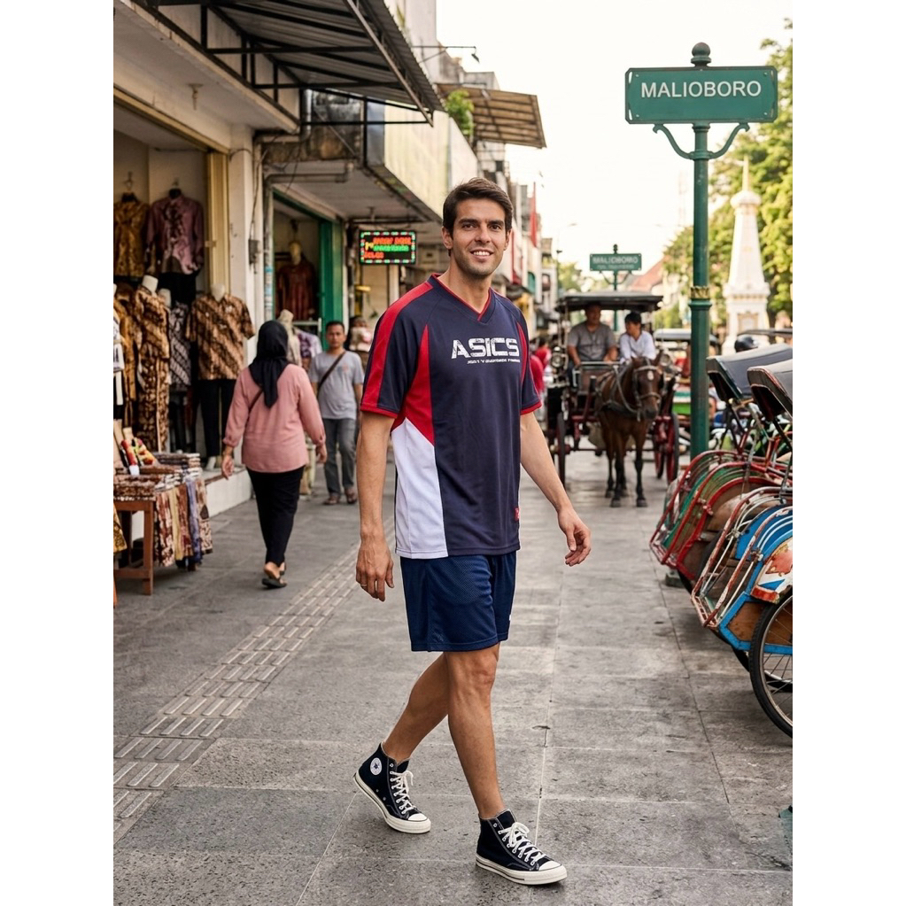 jersey running asics original
