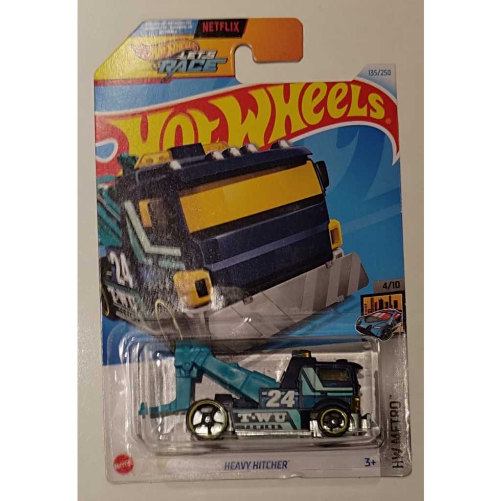 HEAVY HITCHER (BIRU/BLUE) HOTWHEELS