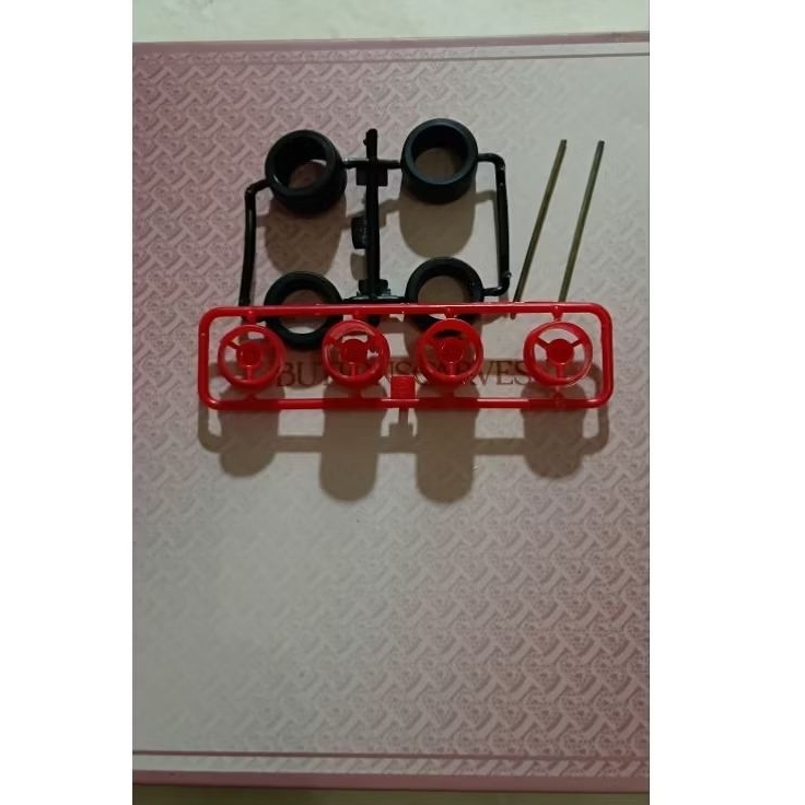 Rep velg small merah tamiya non original
