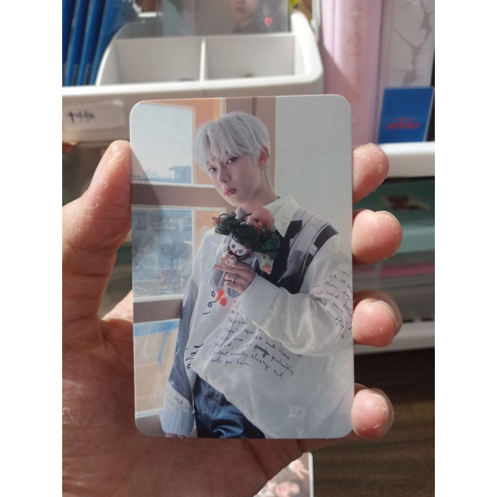 PHOTOCARD OFFICIAL ENHYPEN SUNOO BONEKA YZY R1 BORDER DAY ONE