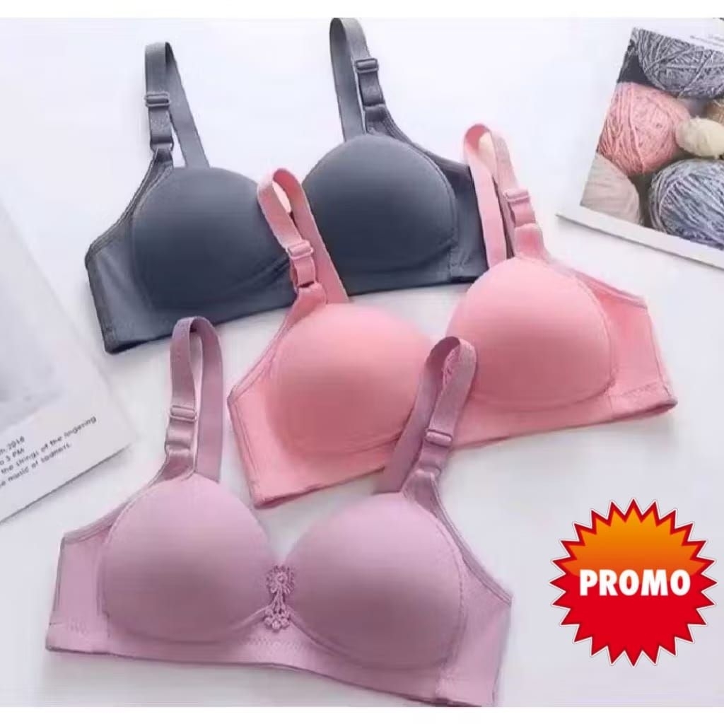 PROMO LIVE BRA WANITA DEWASA TANPA KAWAT//BH WANITA JUMBO NYAMAN DIPAKAI SEHARIAN BISA BAYAR DITEMPA
