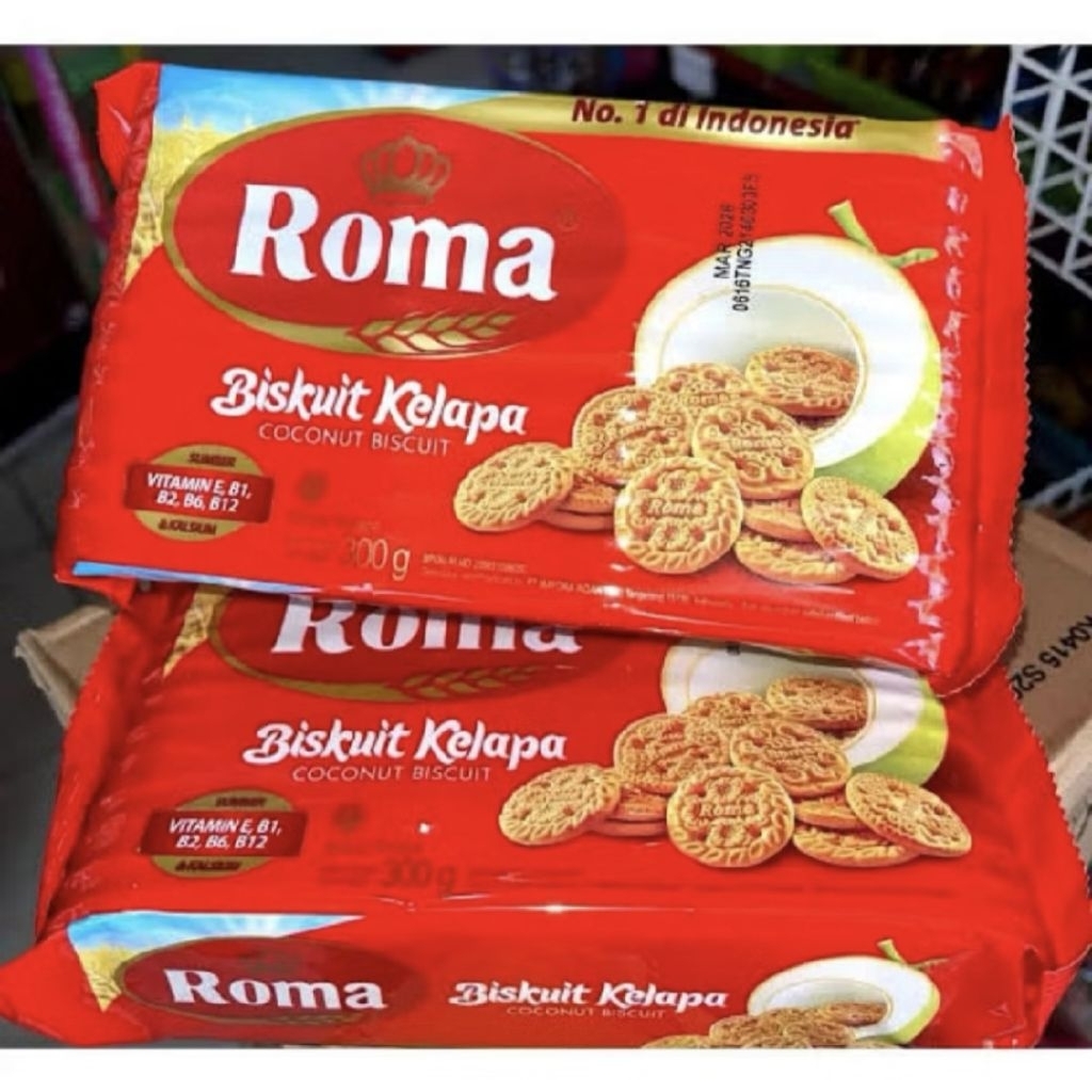 ROMA KELAPA 300 GRAM/ BISKUIT ROMA KELAPA