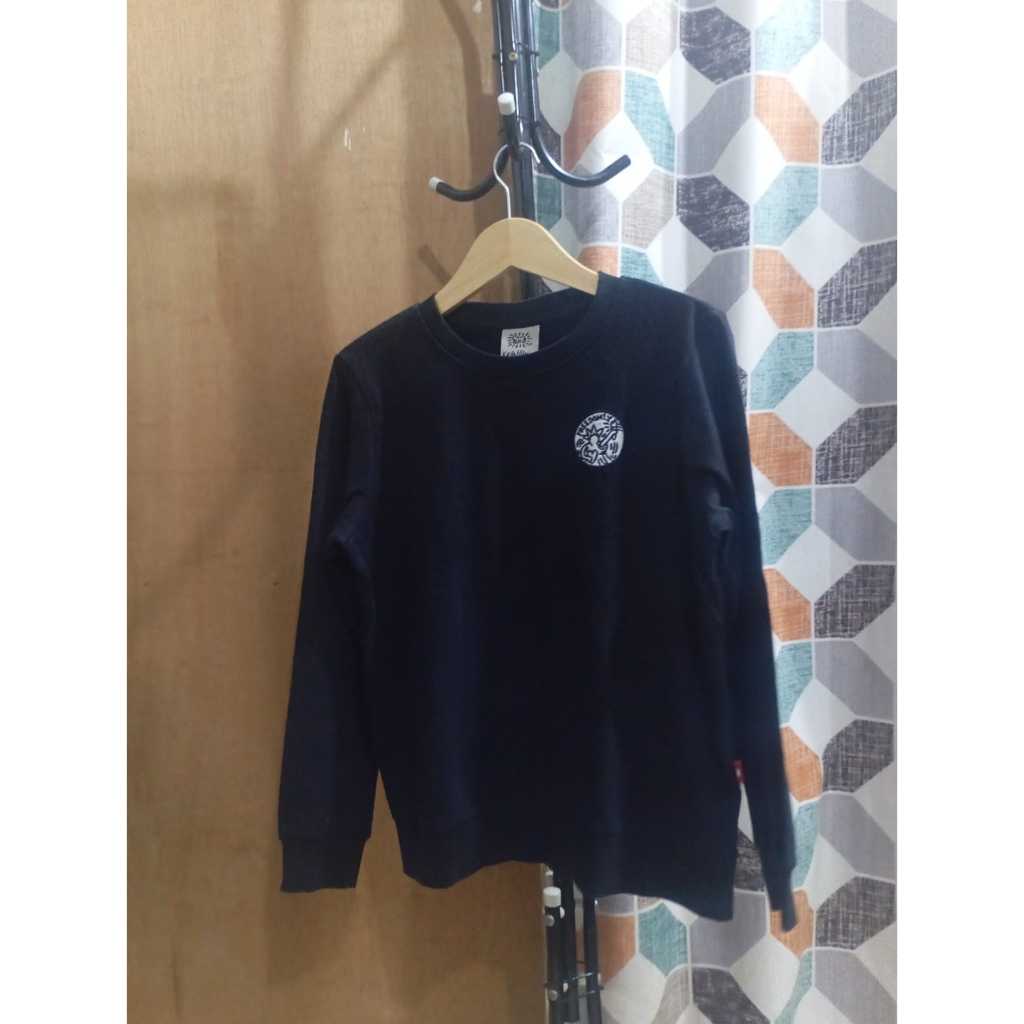 CN K.Haring-CrewNeck Brand k.haring Unisex Warna Hitam