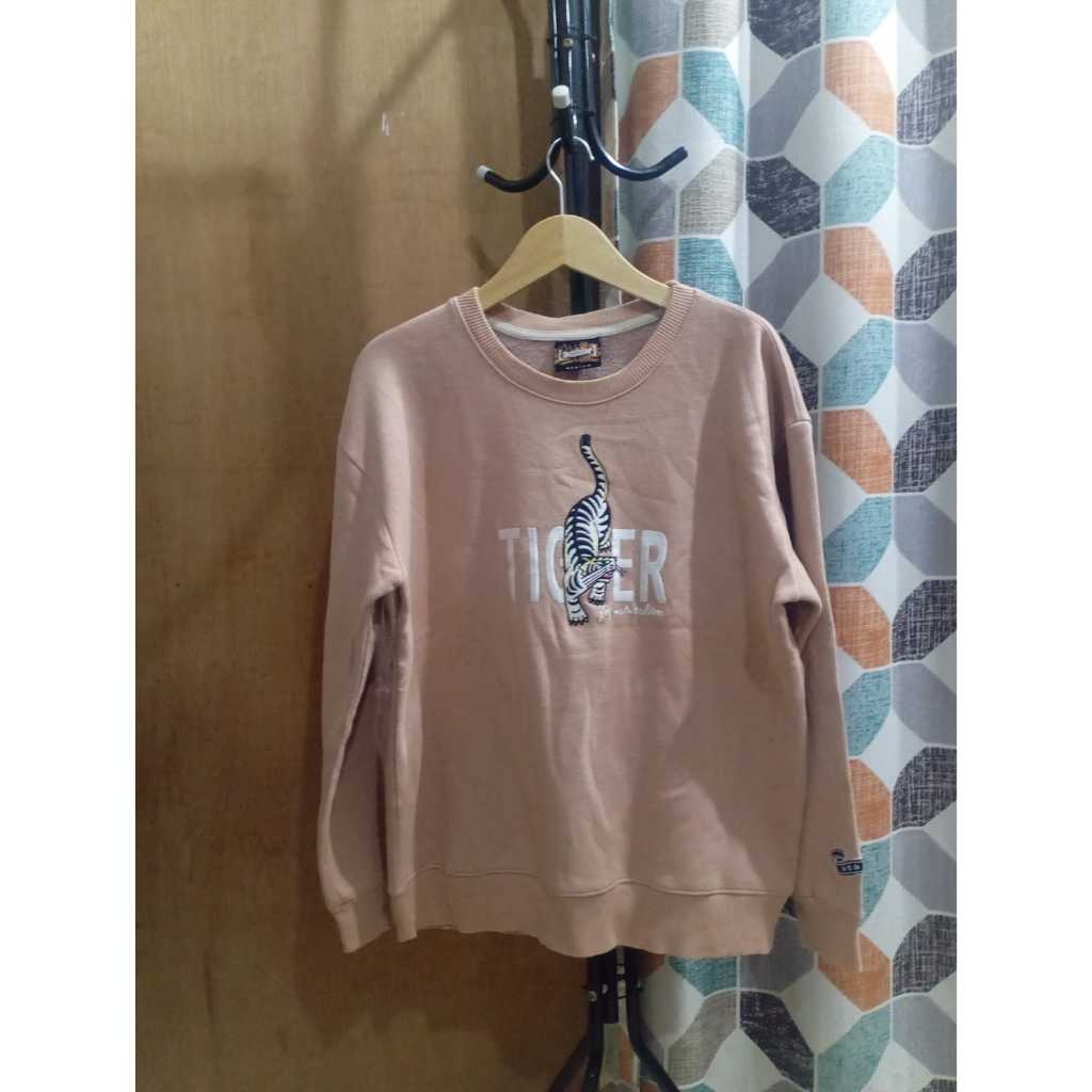 Boxy Ambler CN-CrewNeck Brand Ambler Unisex Warna Coksu