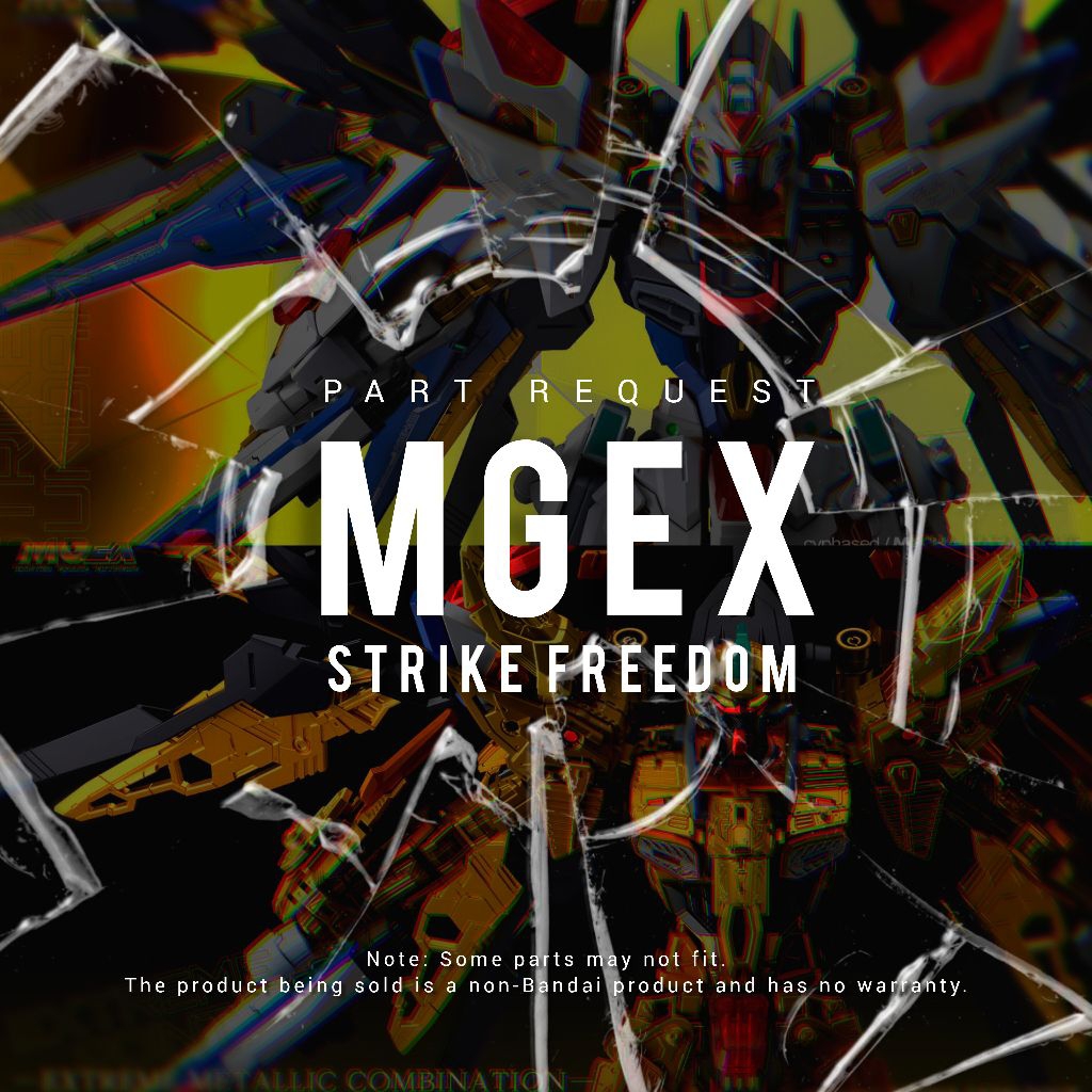 PART REQUEST MGEX STRIKE FREEDOM NON BANDAI MODELKIT