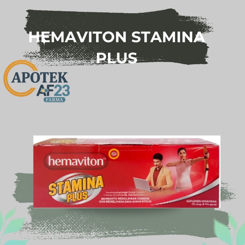 Hemaviton Stamina Plus Kapsul - Peningkatan Stamina, Kapsul Herbal