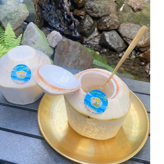 COCONUT JELLY(DEGAN JELI) Selalu fresh ya datang setiap hari Melayani grosir/ecer.