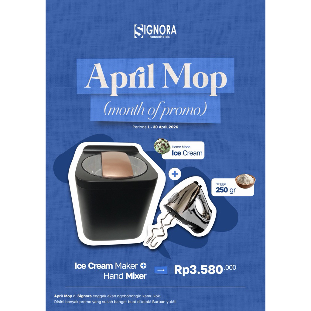 ICE CREAM MAKER SIGNORA