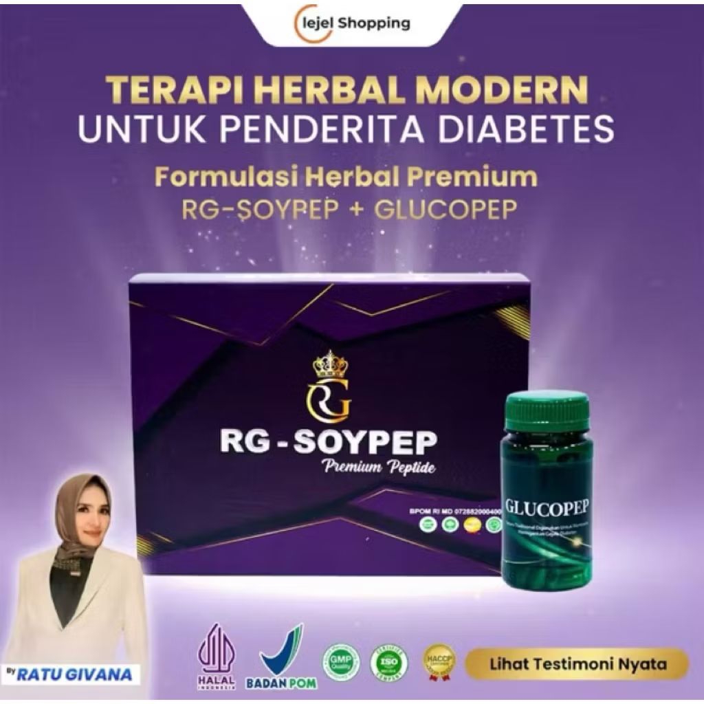 RG SOYPEP ORIGINAL - Obat Kanker