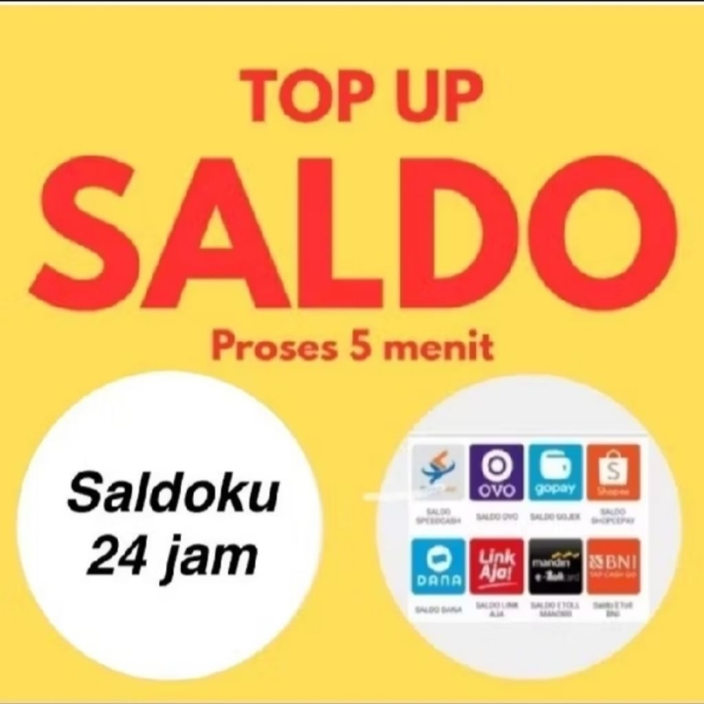 DANA Digital Top Up & Isi Saldo Dompet Elektronik 24 jam