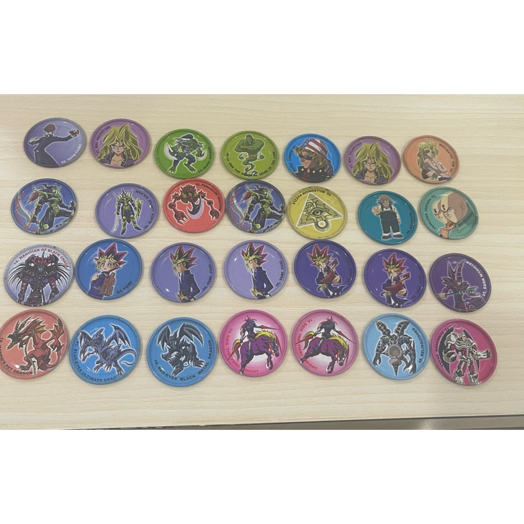 Semuanya  Tazos metal Yu-gi-oh metalix mainan chiki jadul