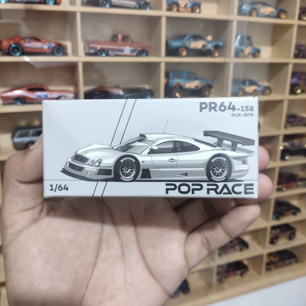 Pop race CLK GTR Putih Sealed