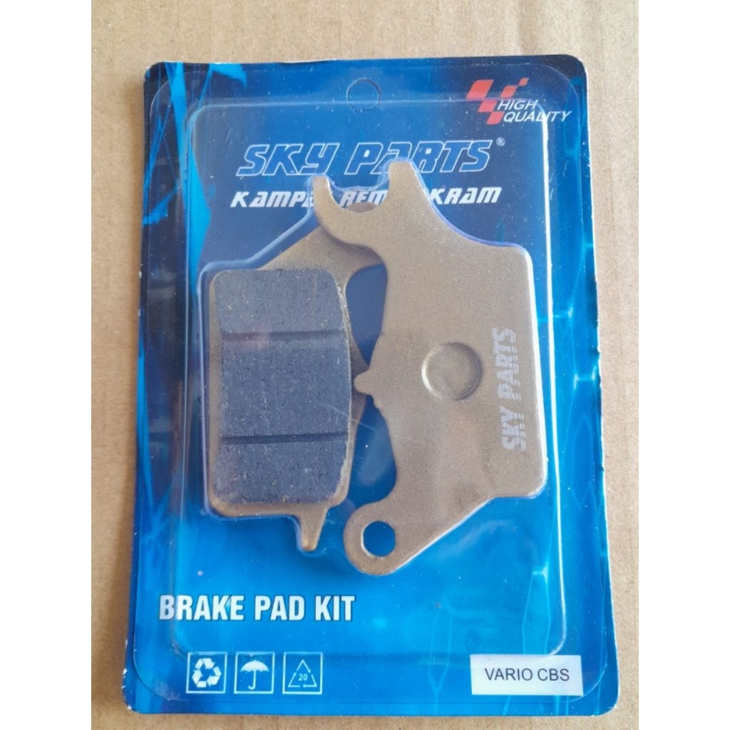 kanvas rem depan honda vario/kanvas rem cakram brake pad kit