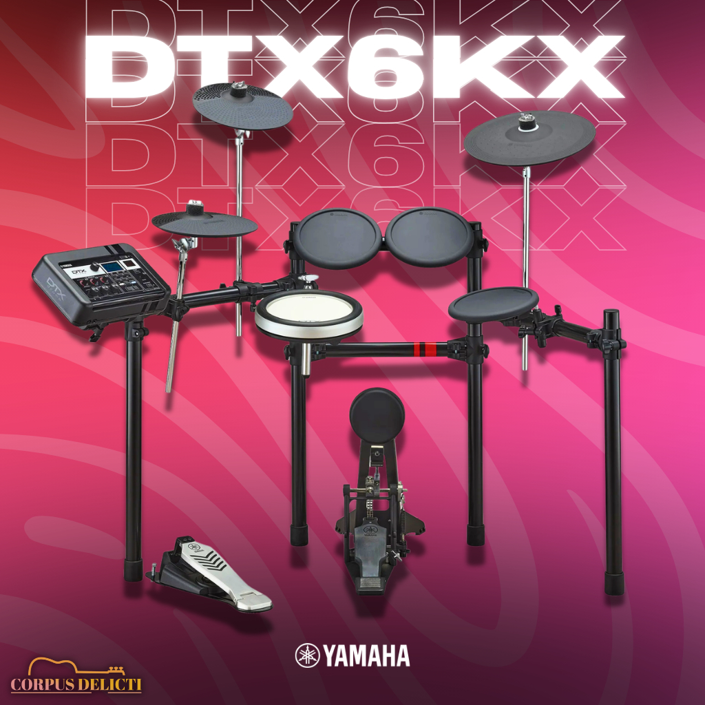 YAMAHA DTX6KX Electronic Drum Kit Digital Drum Set (All-in-One Box) (ORIGINAL)