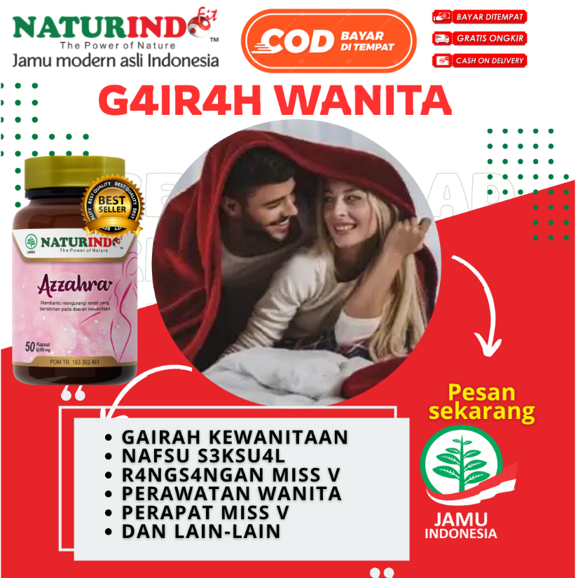 AZZAHRA NATURINDO Suplemen Penambah Gairah Wanita Tingkatkan Stamina Wanita