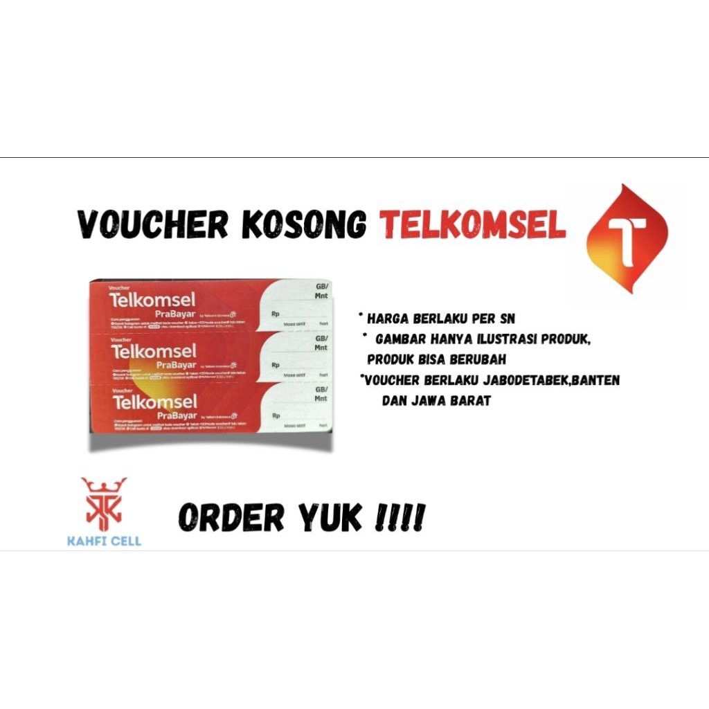 VOUCHER KOSONG TELKOMSEL
